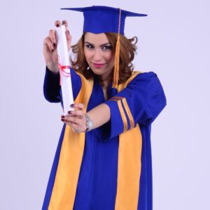 Toge universitaire لباس التخرج porte diplome